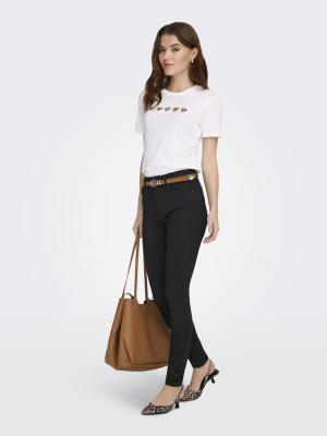 Skinny-Jeans mit High Waist | ONLFOREVER BLACK LIFE HW SK SOO796C