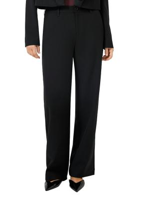 QS x Vanessa Mai | weich fließende Anzugshose mit weitem Bein