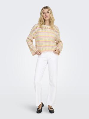 ONLASA LS O-NECK KNT NOOS