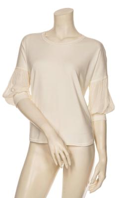 Elegante Shirtbluse von Beate Heymann – Moderne Romantik in zartem Design