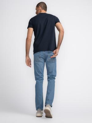 Petrol Industries Herren Jeans "Starling Straight Fit" in Bleached Denim | Starling - Straight Denim