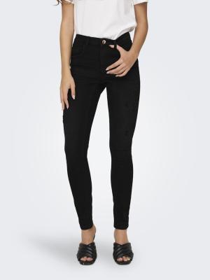 Skinny Jeans- Regular Waist | ONLDAISY REG PUSH UP SK ANK DEST DN