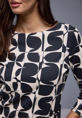 printed basic interlock shirt