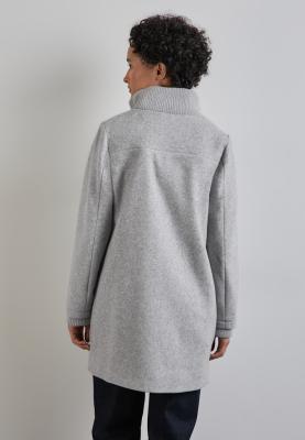 Mantel mit Strickdetails | LTD QR coat w. knit details