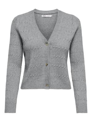 ONLKATIA LS VNECK CARDI KNT NOOS