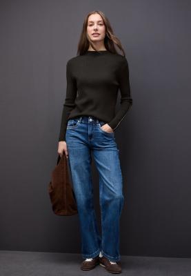 ribbed turtle sweater