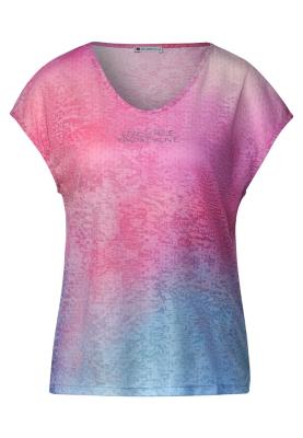 Cooles Damen T-Shirt | burn dessin color shading shir