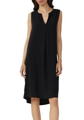 Knielanges Viskosekleid