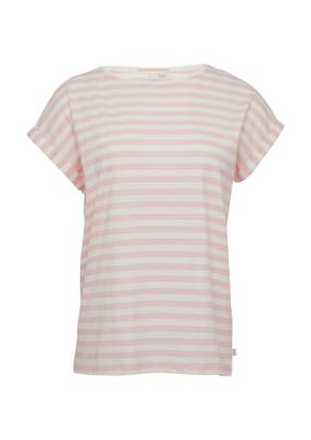Lockeres T-Shirt aus Modalmix