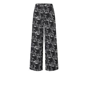 Weite Hose mit Print von MAC Jeans – Modern & Bequem | FAYE