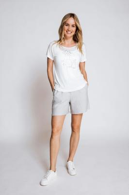 Damen T-Shirt Zhshelly in strahlendem Weiß