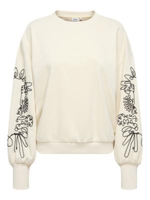 ONLBROOKE L/S O-NECK DETAIL SWT