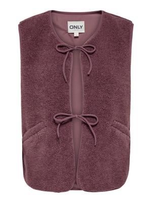 ONLBABY TEDDY BOW VEST PNT