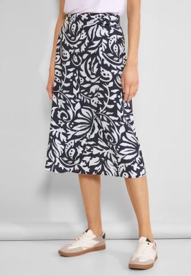 Damen Wickelrock mit Muster: Ein Modisches Must-have | Viscose Wrap Skirt_print