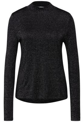 Schimmerndes Turtleneck Shirt | shiny turtle neck shirt