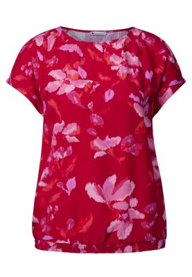 printed mat-mix shirt