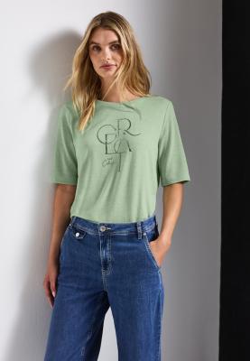 SOL_GREAT partprint shirt w.30