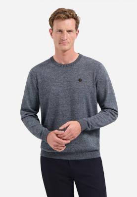 Zweifarbiger Pullover | Pullover Crewneck 2 Coloured Melange