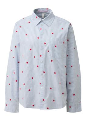 emdbluse mit stylishem Streifen-Detail