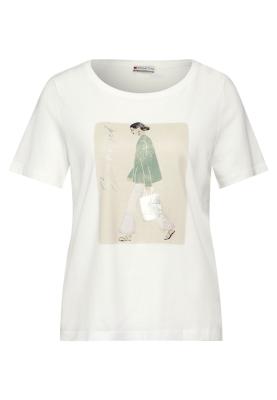 lässiges Sommershirt | lady partprint shirt