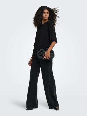 ONLGLAMOUR S/S LACE T-SHIRT JRS
