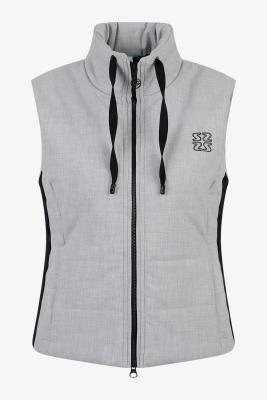 Wattierte Weste mit raffinierten Details – feminine Wärme trifft sportiven Chic |Oswaldi