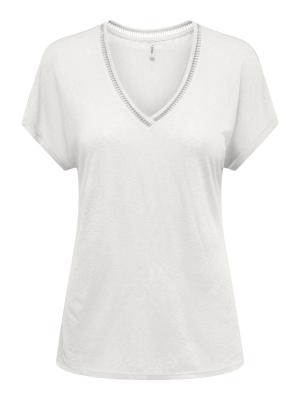 ONLPENNY S/S BATSLEEVE V-NECK TOP J