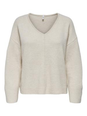 ONLWHITNEY LIFE LS V-NECK KNT