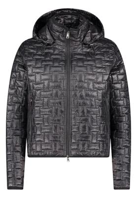 Amber & June Steppjacke – Glanzvoller Auftritt mit grafischer Struktur