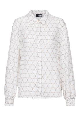 TUZZI Bluse mit grafischem Print – Moderner Chic in lockerer Silhouette