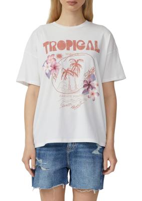 T-Shirt mit coolem Frontprint