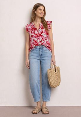 LTD QR buttoned blouse top w f