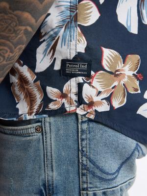 Men Shirt Short Sleeve AOP
