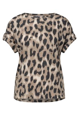 LTD QR printed basic shirt w.d