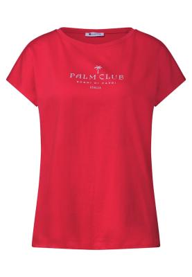 basic wording print shirt