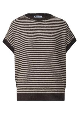 sleeveless sweater frisÃ©e stri