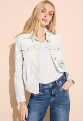 gestreifte Jeansjacke | Denim-Jacket,sand stripes