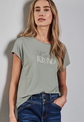 Street One T-Shirt mit Wording-Print – Lässig & Modern