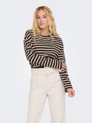 ONLSOPH L/S O-NECK TOP BOX JRS NOOS