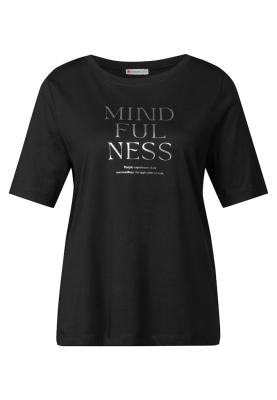 wording print shirt