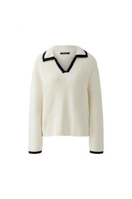 Miss Lagotte Pullover – Casual Chic mit Polo-Kragen