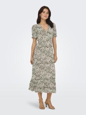 ONLCHIANTI S/S LONG DRESS WVN NOOS