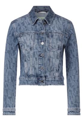 Damen Jeansjacke | Denim-Jacket,indigo laser