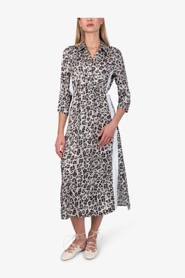 Sportalm Maxi-Hemdblusenkleid – Wilder Luxus in sommerlicher Leichtigkeit