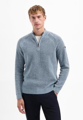 Grob gestrickter Chenille-Pullover