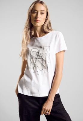leichte T-Shirt mit Print | photoprint shirt