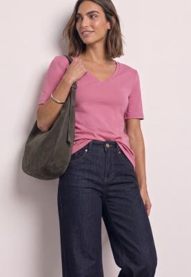 Style heart neck Ada 1/2 sleev