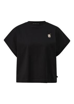 Lässiges Baumwollshirt mit cooler Stickerei