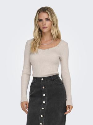 Strickpullover | ONLEMMA LS V-NECK PEARL KNT