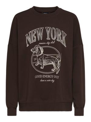 ONLBILA L/S BEAR O-NECK SWT